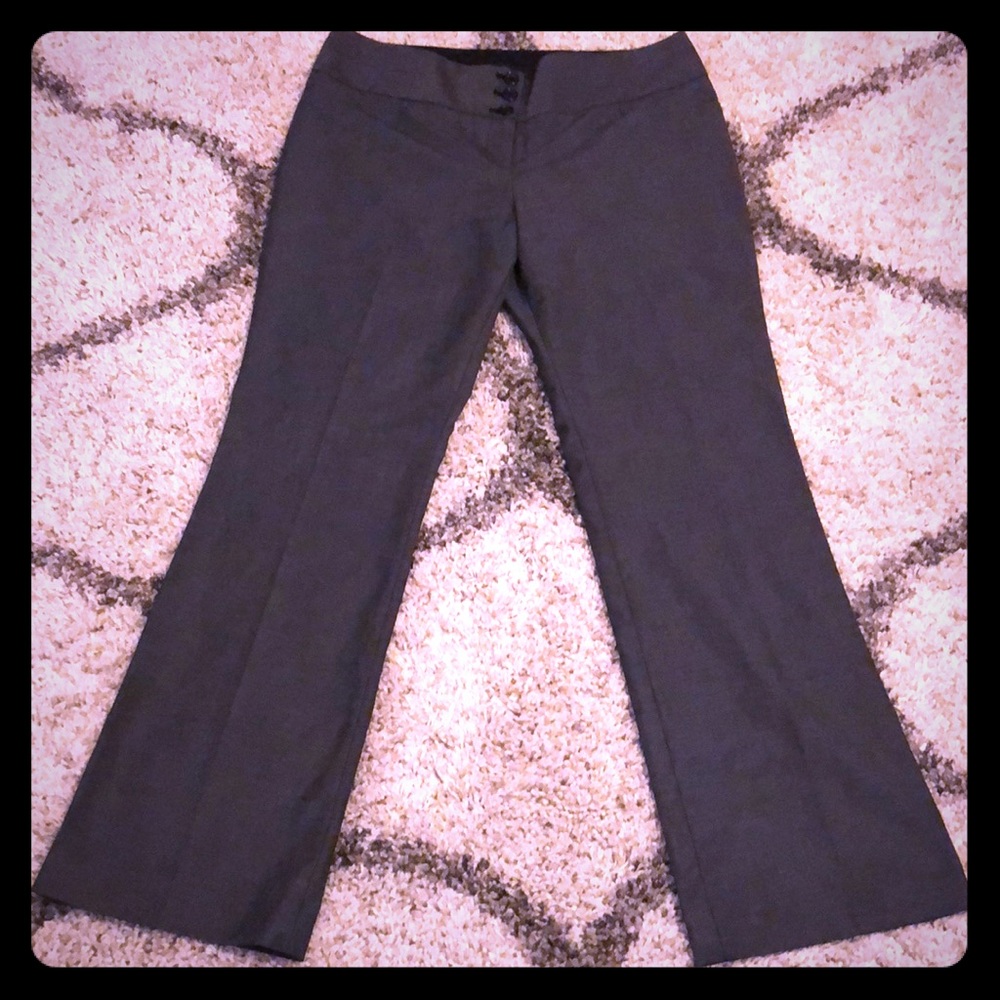 The limited dark grey woman’s dress pants